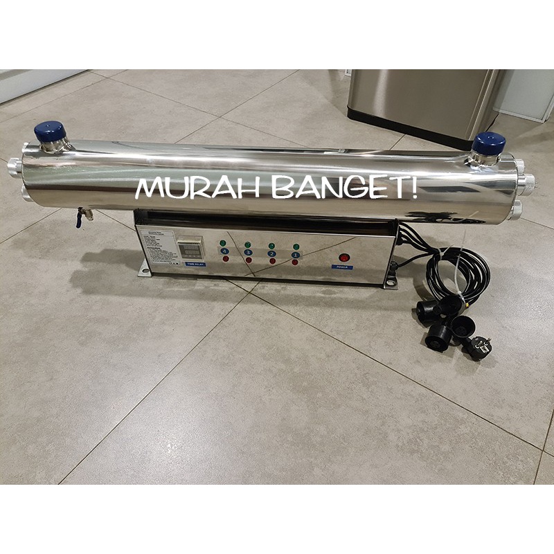 Water Sterilizer Uv 4 lampu/Ultraviolet 48gpm uv industri