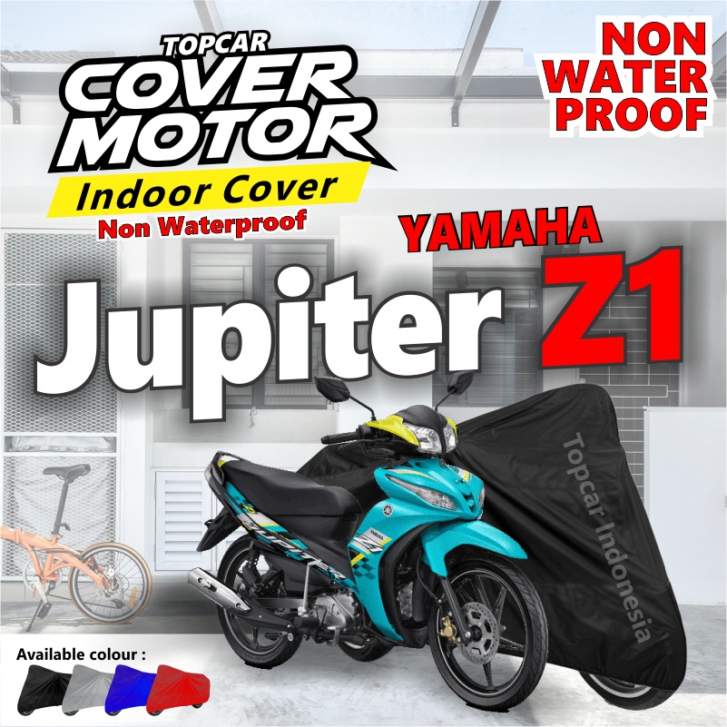 Cover Motor Yamaha Jupiter Z1 Indoor Non Waterproof Teras Dalam Ruangan by Topcar