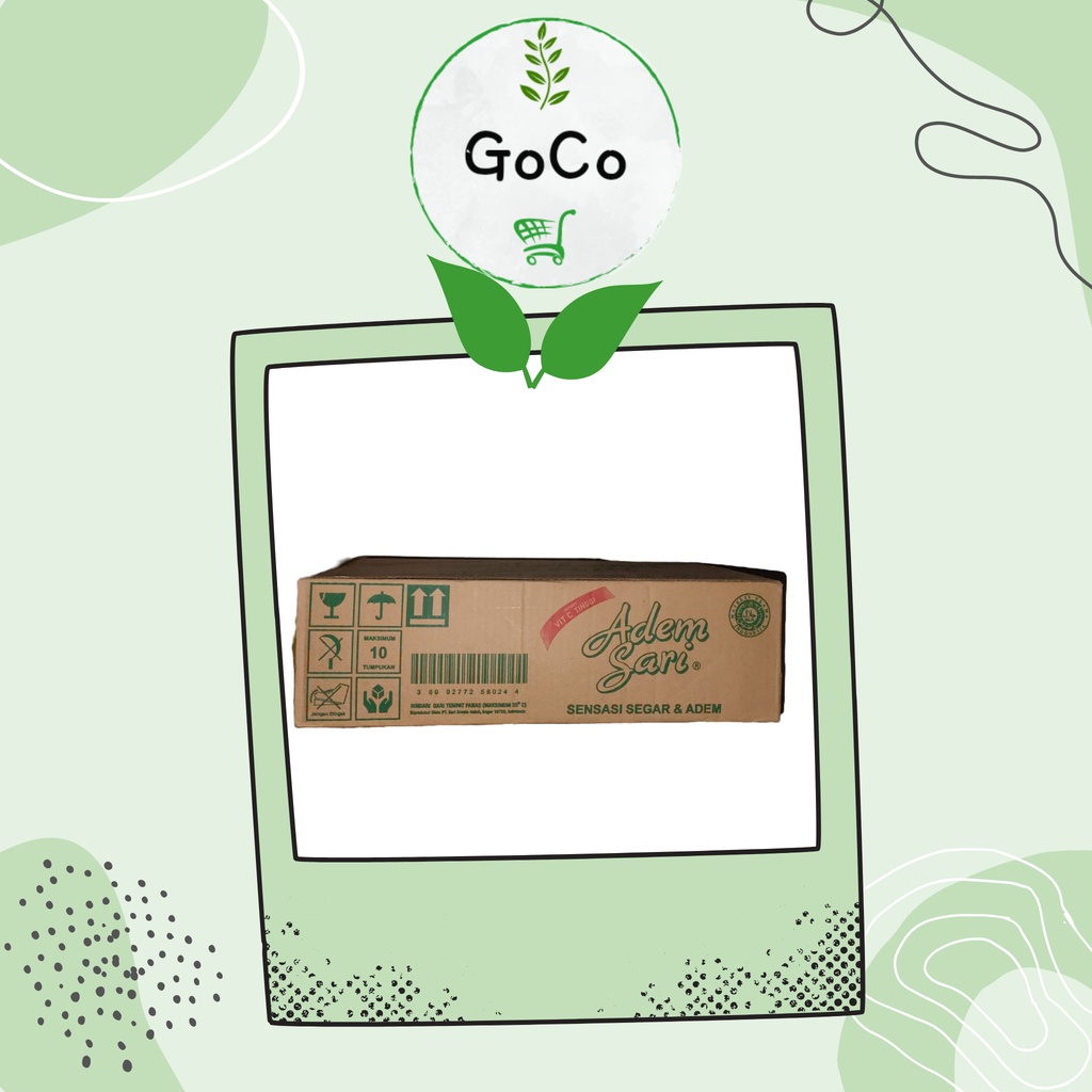 

ADEM SARI CHING KU | Minuman Kaleng | 1 Dus isi 24 Pcs |Eco-Friendly Packaging by GoCo