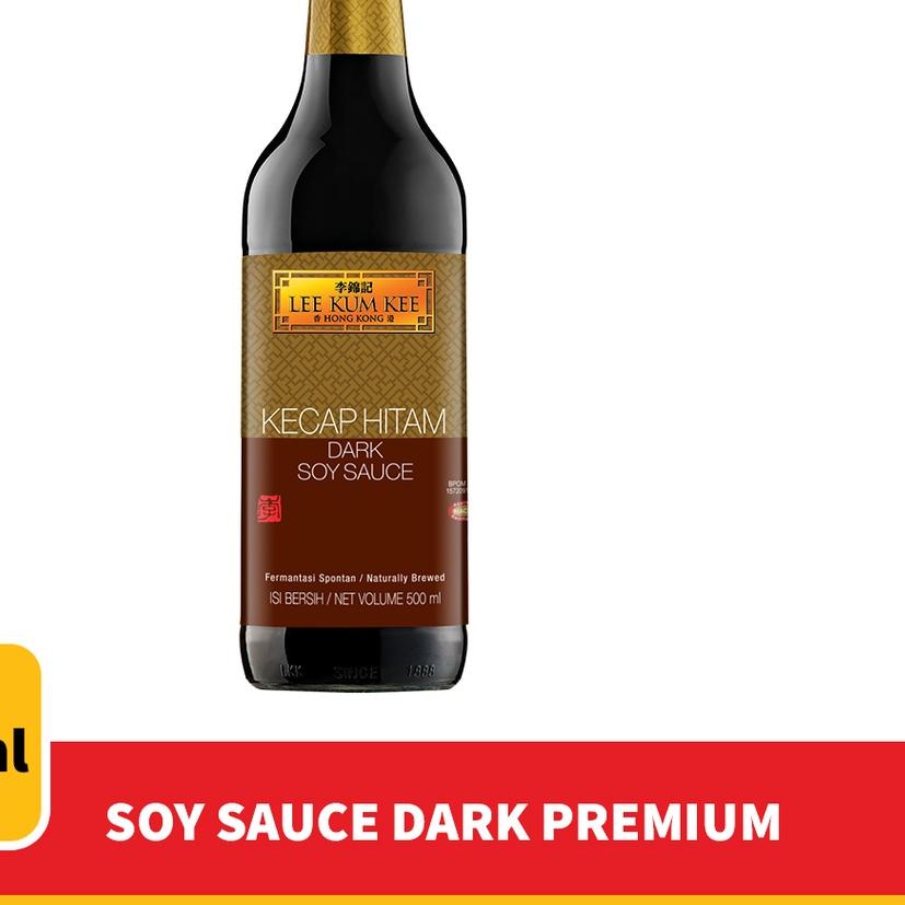 

✯ LEE KUM KEE Soy Sauce Dark Premium Kecap Hitam 500 ml ۝