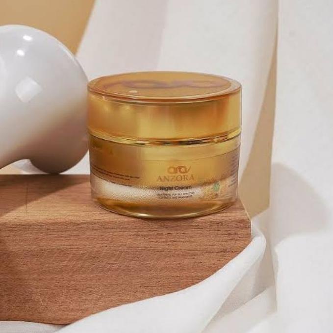 ○ NIGHT CREAM ANZORA/CREAM MALAM ANZORA/KRIM MALAM DARK SPOT ANZORA/KRIM MALAM ACNE ANZORA ♛