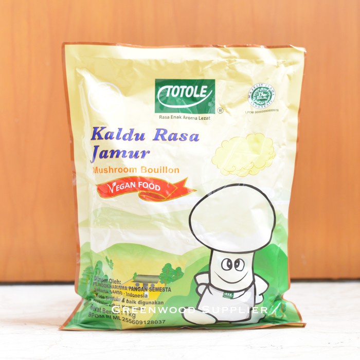 

Totole Kaldu Rasa Jamur / Mushroom Seasoning - 1KG [VEGAN & TASTY]