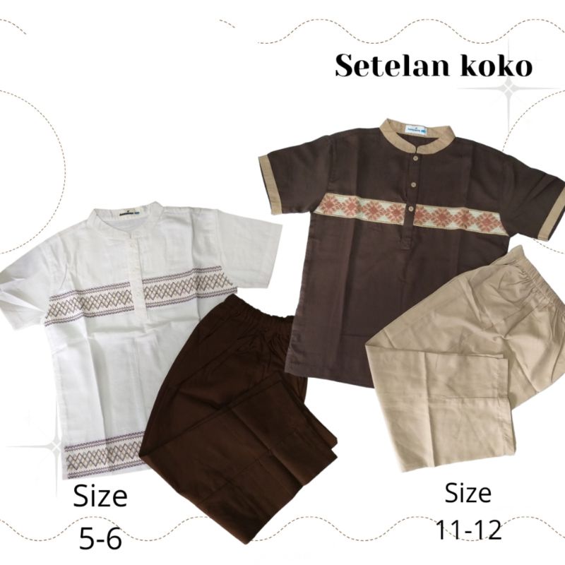 setelan koko Anak Aero