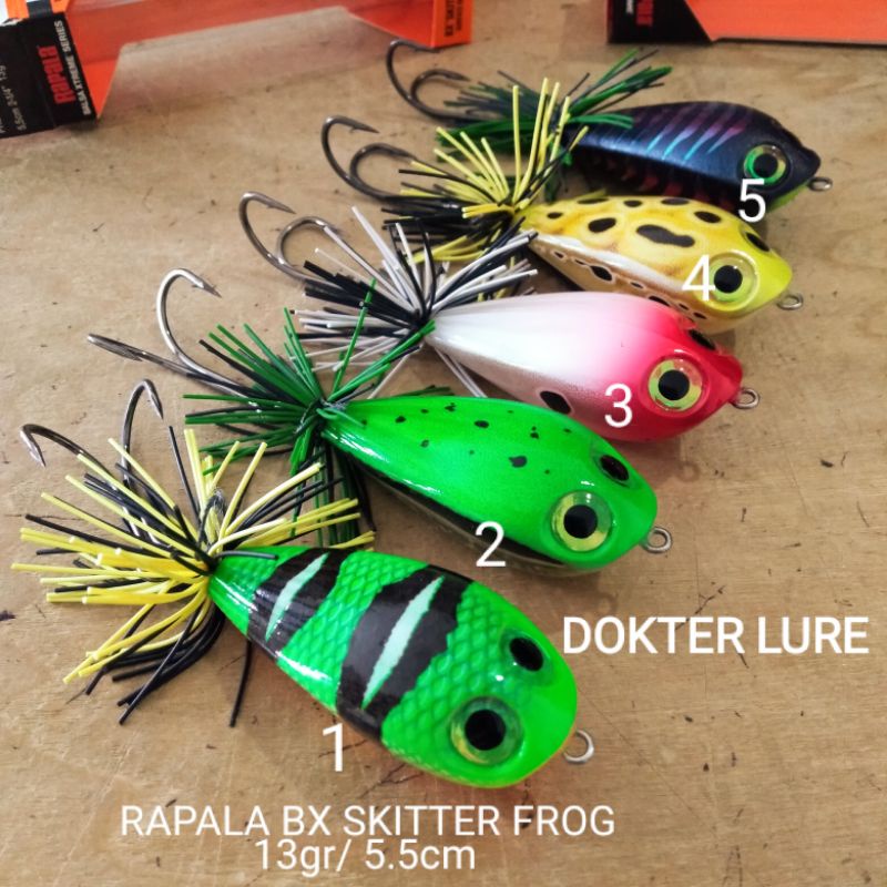 LURE RAPALA BX SKITTER FROG JUMP 13gr Casting
