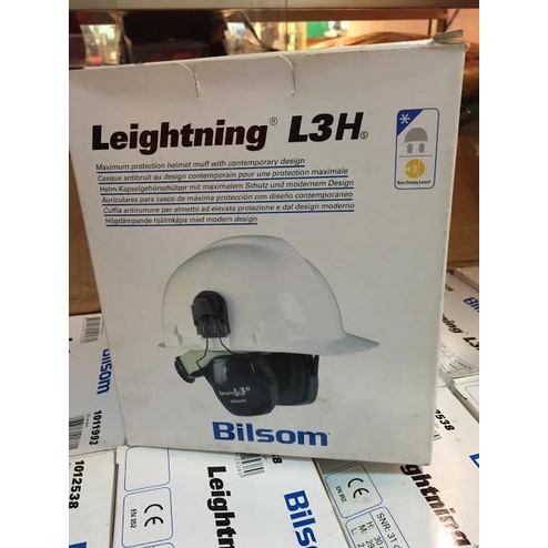 Terlaris Muff Earmuff Bilsom L3H Cap Mounted