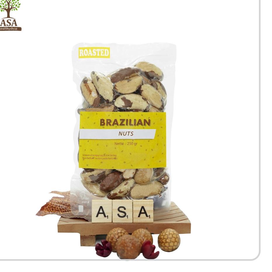 

♘ Brazil Nuts Roasted 250gram ☛