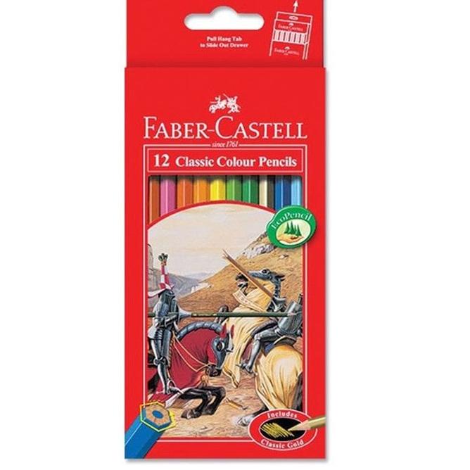 

[ART. 3056] Pensil Warna Faber Castell 12 Warna Panjang Classic