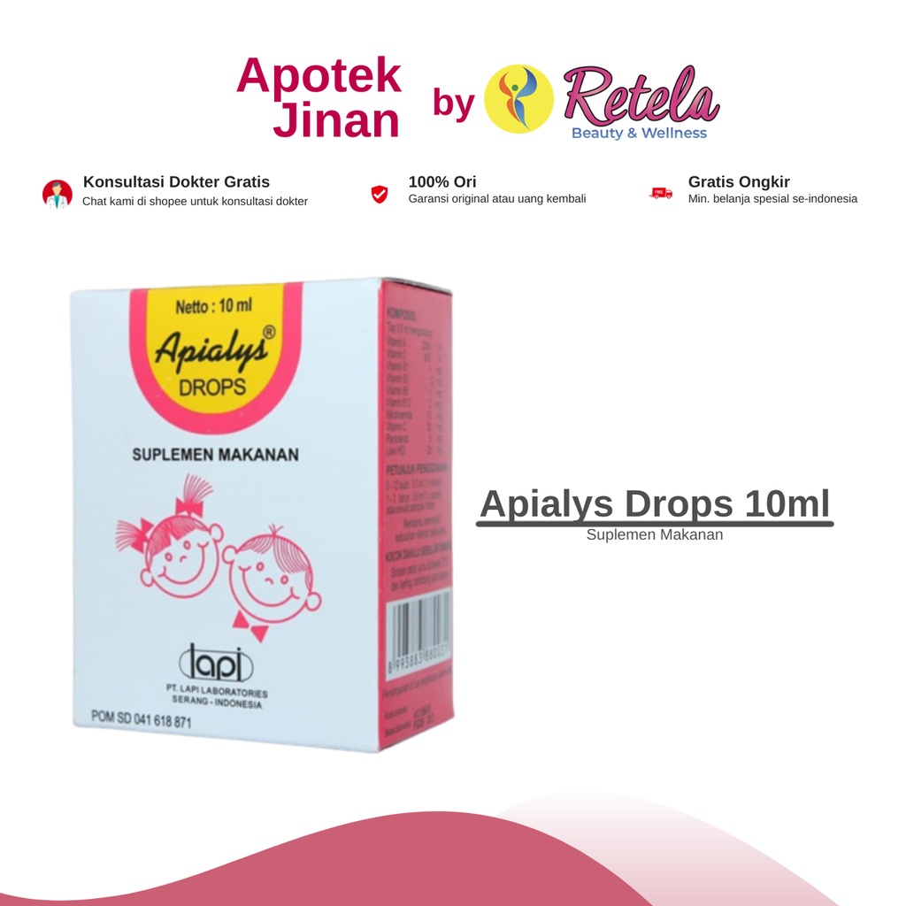 APIALYS DROPS 10ML