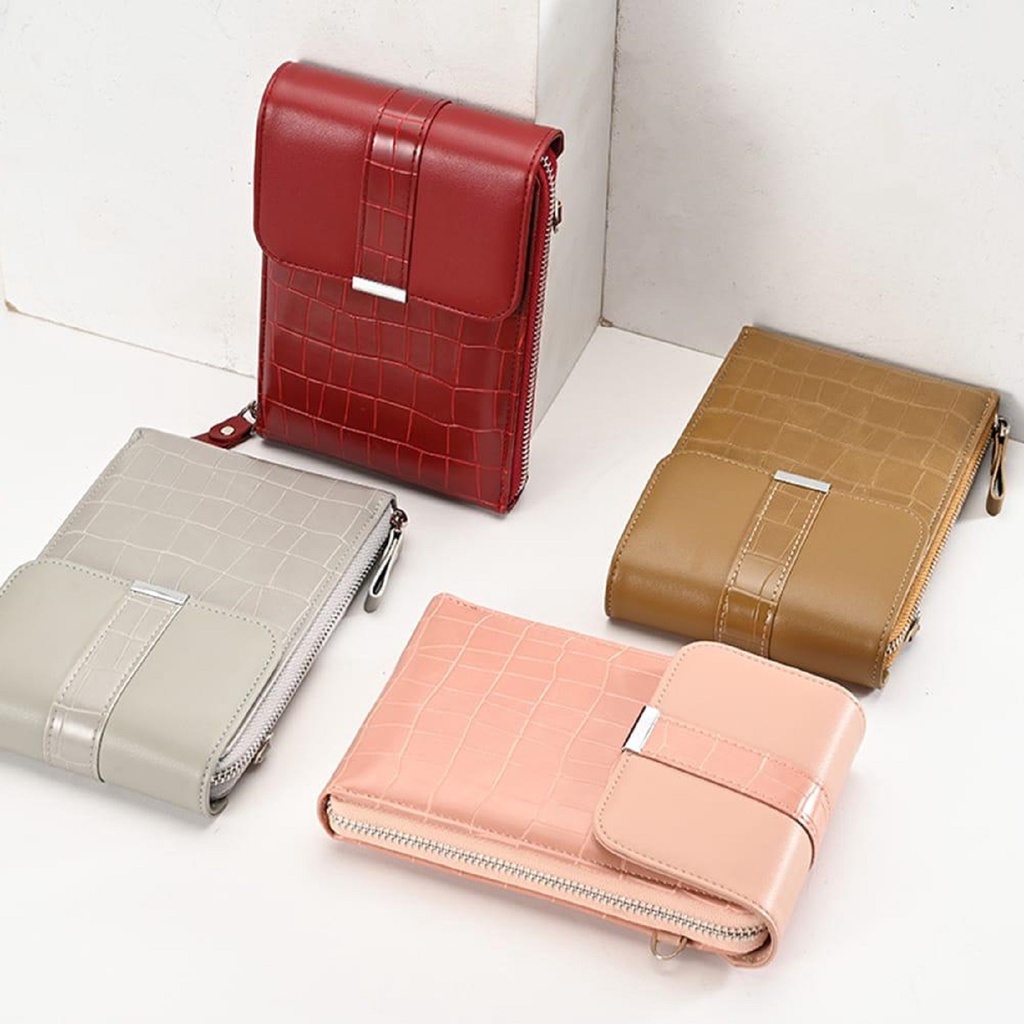 POCKET MID - Dompet Pocket Tempat Hp Wanita Mormon Koin Kartu