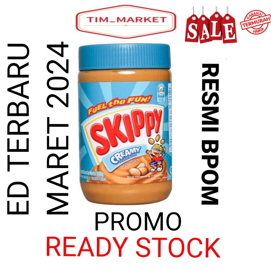 

Baru SKIPPY CREAMY PEANUT BUTTER 500 Gr PROMO