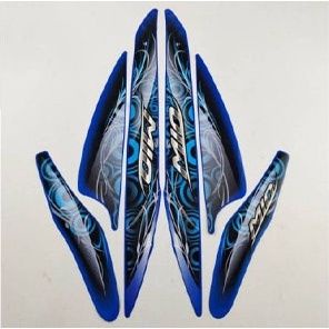 STICKER STRIPING YAMAHA MIO SPORTY 2011|FULL STIKER LIS BODY MOTOR MIO SPORTY 2011 STANDAR
