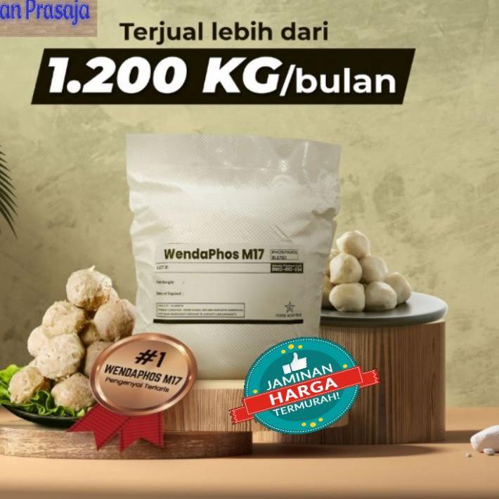

✭ [0.8Kg / 1Kg] Wendaphos Pengenyal Bakso Sosis Pempek Nuget dll ☜