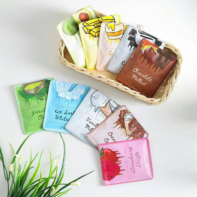 (RM) BUNDLING LEA GLORIA MASK 20GR RANDOM (2 PCS)