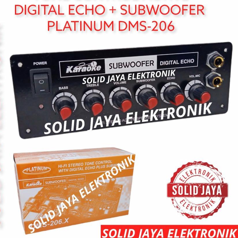 ❈ TONE CONTROL AKTIF STEREO DMS206 DMS-206.X DMS 206 PLUS PANEL STEREO TONE KONTROL ACTIVE DIGITAL E