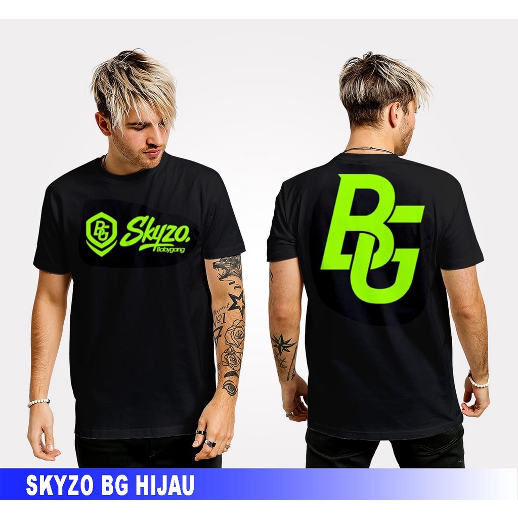 Kaos murah Kaos distro murah baju  distro pria t-shirt murah combed30s skyzo BABYGANG