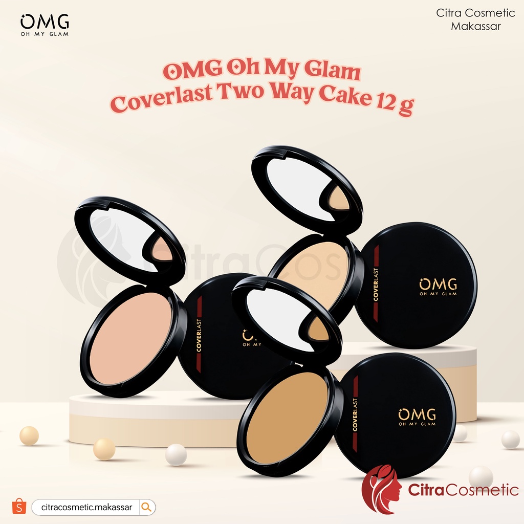 OMG Oh My Glam Coverlast Two Way Cake 12 Gr Series