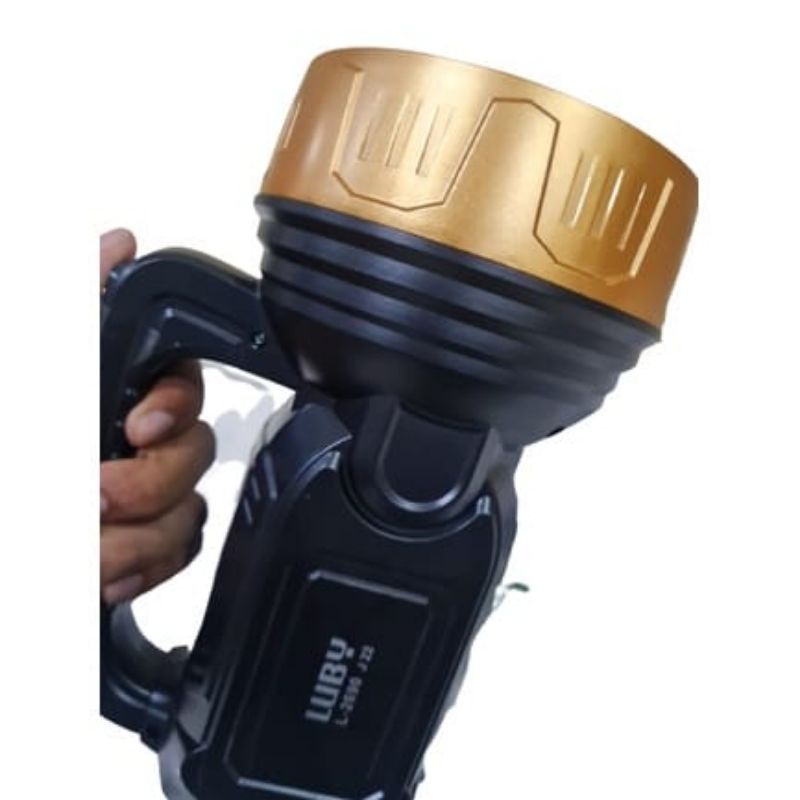 Senter Emergency Original Luby L-2690 12 Watt 1600mah Tahan 8 Jam Bisa Di Cas