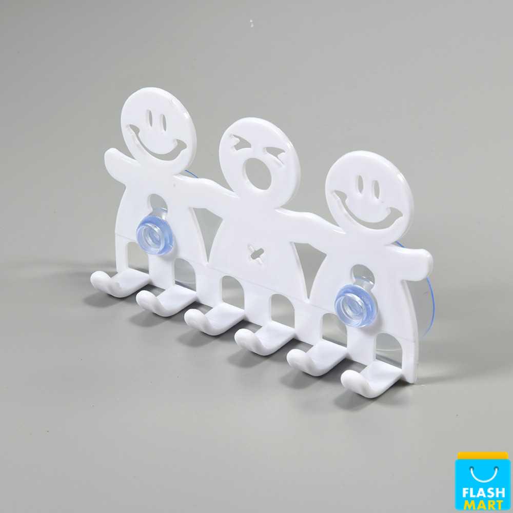 Flashmart Rak Sikat Gigi Wall Mounted Toothbrush Holder - E1911