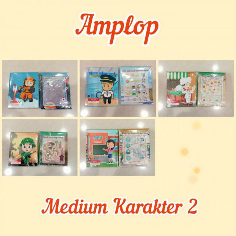 

KOSMETIK - AMPLOP LEBARAN - MEDIUM KARAKTER 2