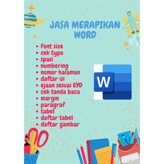 

Jasa Merapikan Dokumen Word