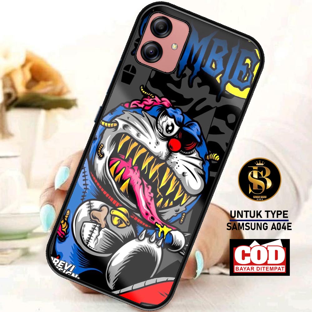 Sinar Baru Case Samsung Galaxy A04E Terbaru [ MOtif Bon3k4] Softcase Samsung - Hardcase Samsung - Ca