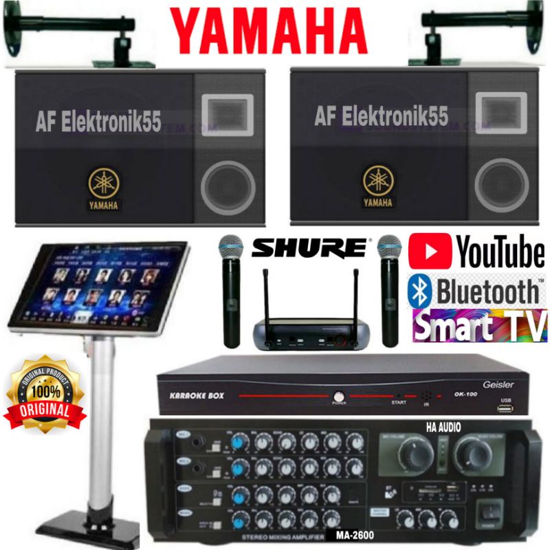 Paket Sound System Karaoke Yamaha + Player Karaoke Original