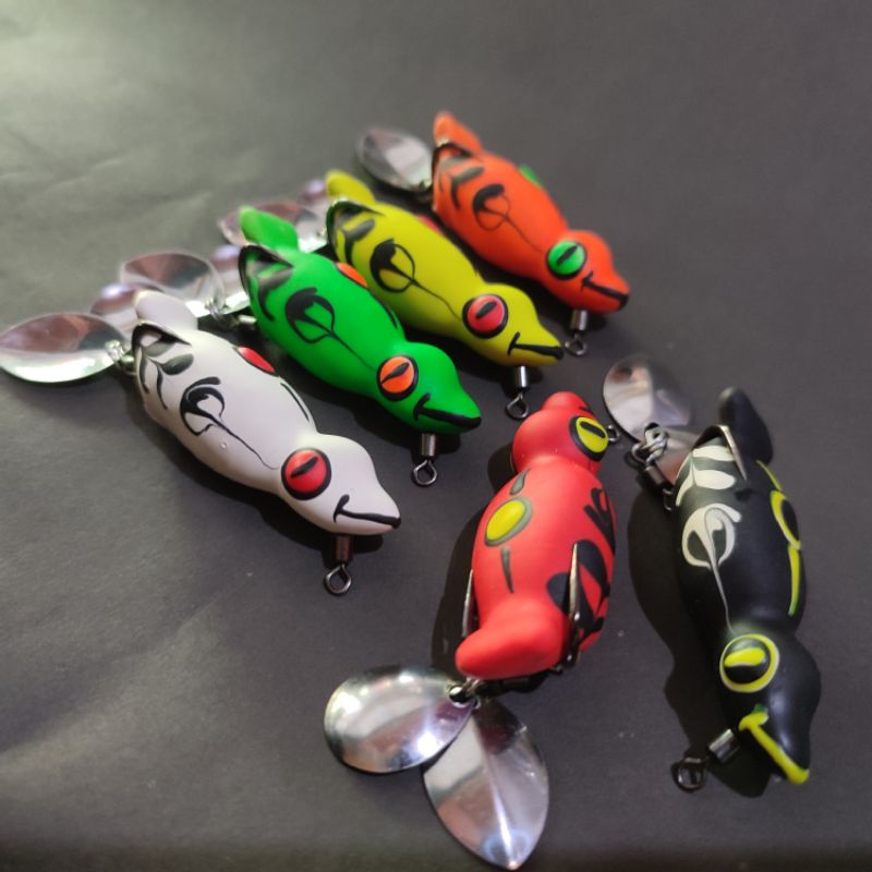 SOFT FROG BEBEK DOUBLE BLID 5CM SK LURE