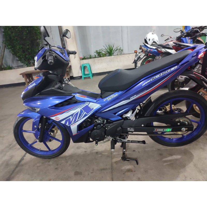 STRIPING STICKER MX KING 150 TRANSPARAN SIMPLE ELEGAN