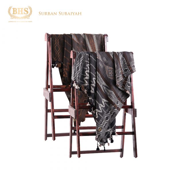 Surban Subaiyah BHS Classic Motif Jacquard