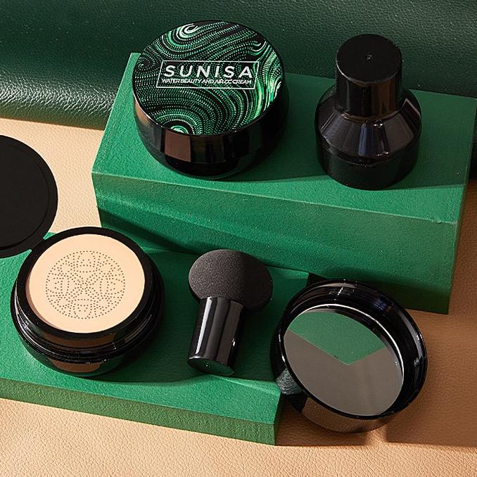 ◌ SUNISA Air Cushion BB Cream foundation berkualitas Foundation / BB Cushion ☇