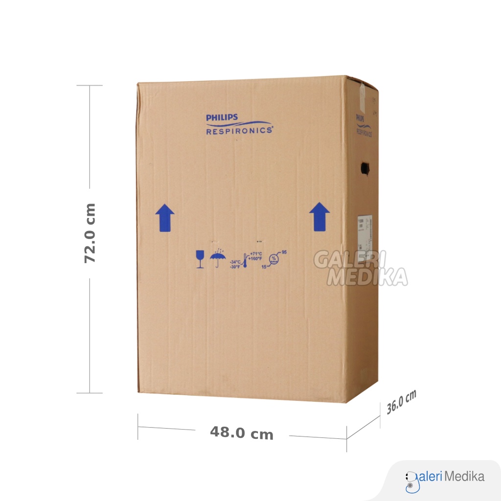 Philips EverFlo Home Oxygen Concentrator - Mesin Penghasil Oksigen Siap Pakai FREE Selang Cannula