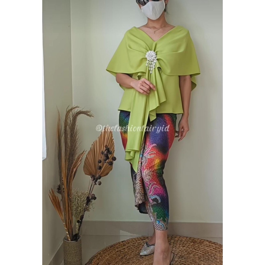 CLAIRE BLOUSE SCUBA WANITA