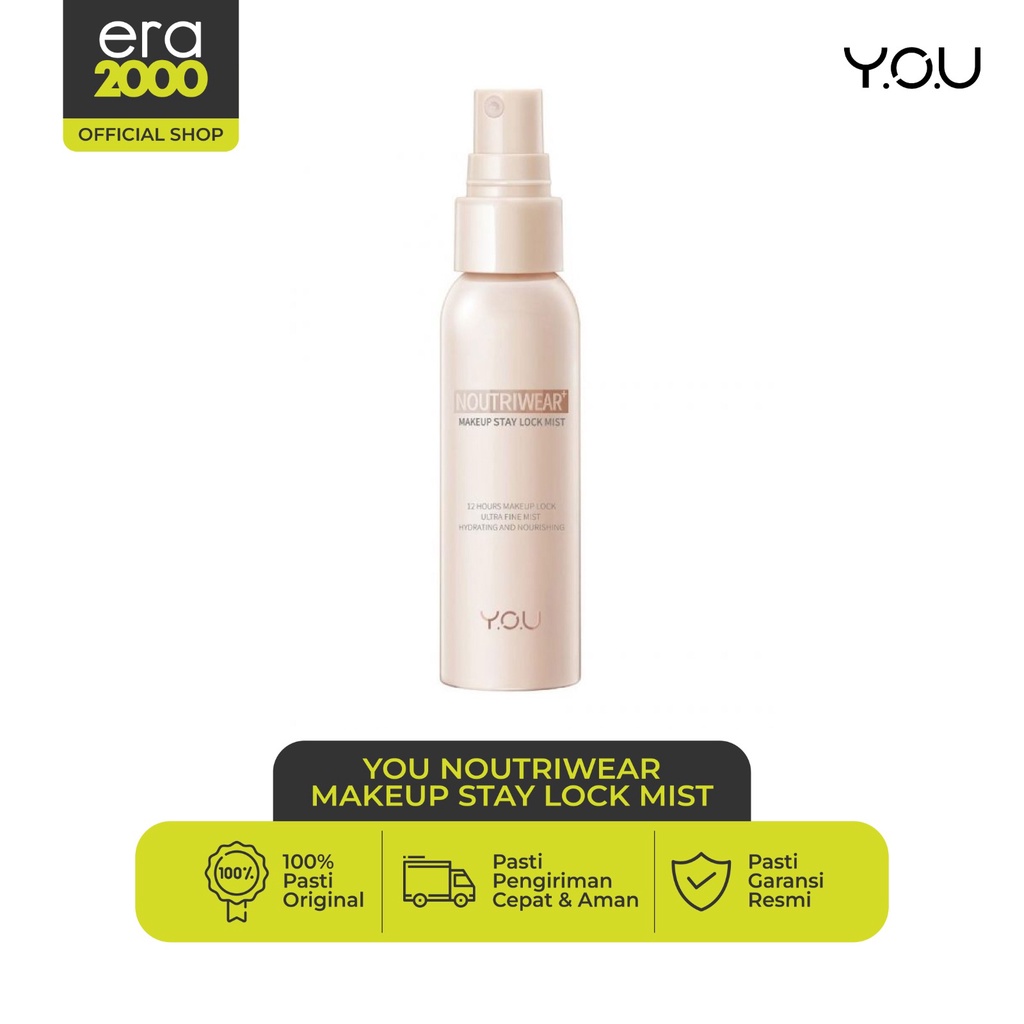Era 2000-YOU NoutriWear+ Makeup Stay Lock Mist | Setting Spray | Oil Control | Hydrating & Nourishin