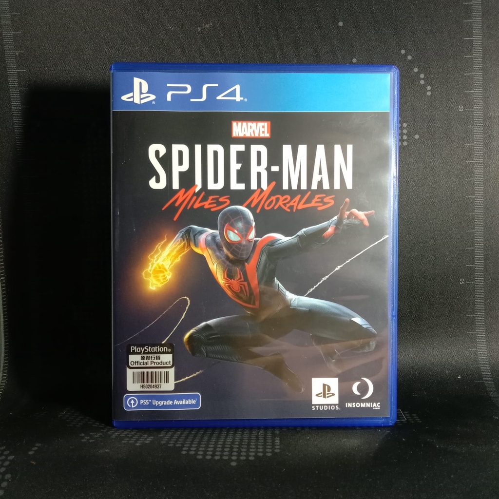 BD Kaset PS4 Spiderman Miles Morales Second