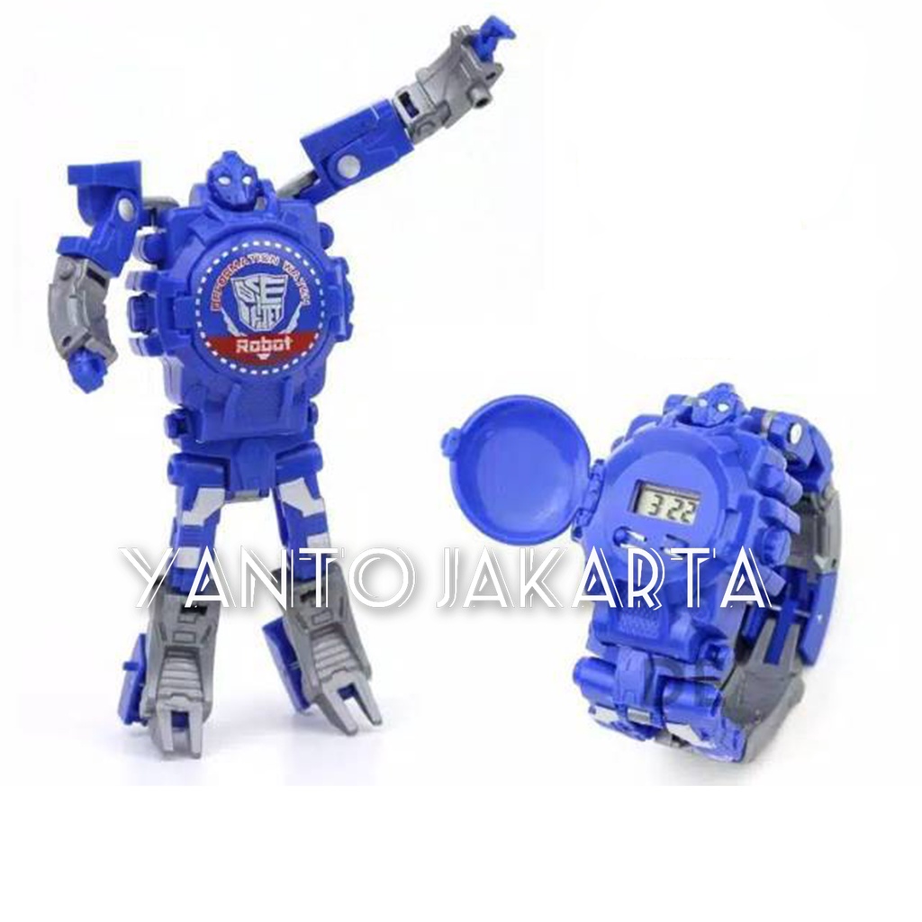 JAM TANGAN ANAK MODE ROBOT