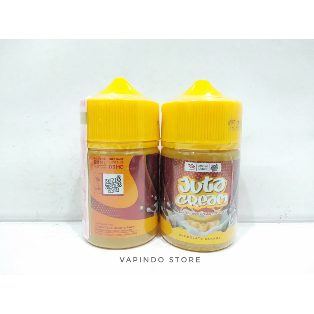 JUTA CREAM V2 CHOCOLATE BANANA 60ML 3MG BY RSR BREW LIQUID