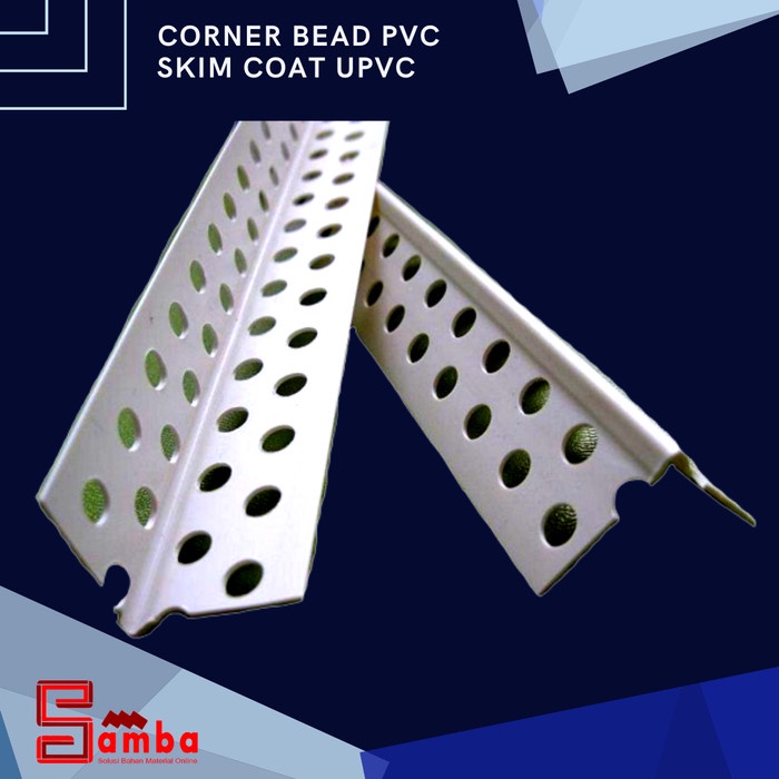 populer] CORNER BEAD PVC SKIM COAT UPVC CORNER BEAD CORNERBEAD PVC