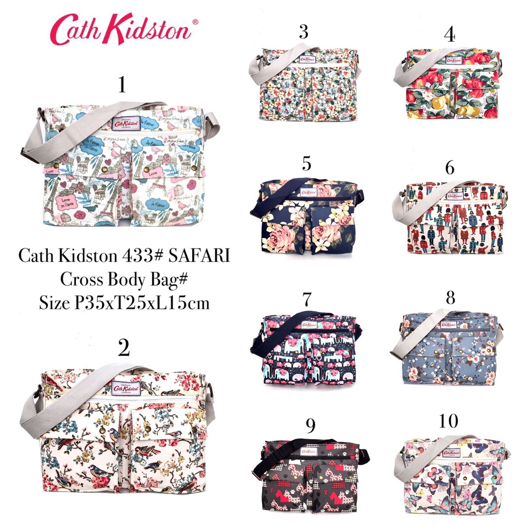 CatKidston 433# SAFARI Cross Body Bag / TAS SELEMPANG WANITA