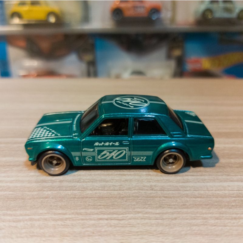 HOT WHEELS 71 DATSUN 510 LOOSE - SUPER TREASURE HUNT - THS - STH