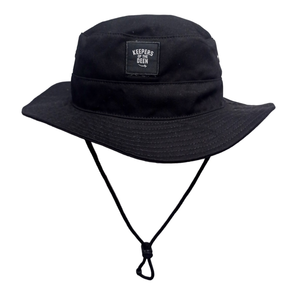 KOTD MUSLIMHOOD | JUNGLE HAT | TOPI RIMBA BLACK & KHAKI