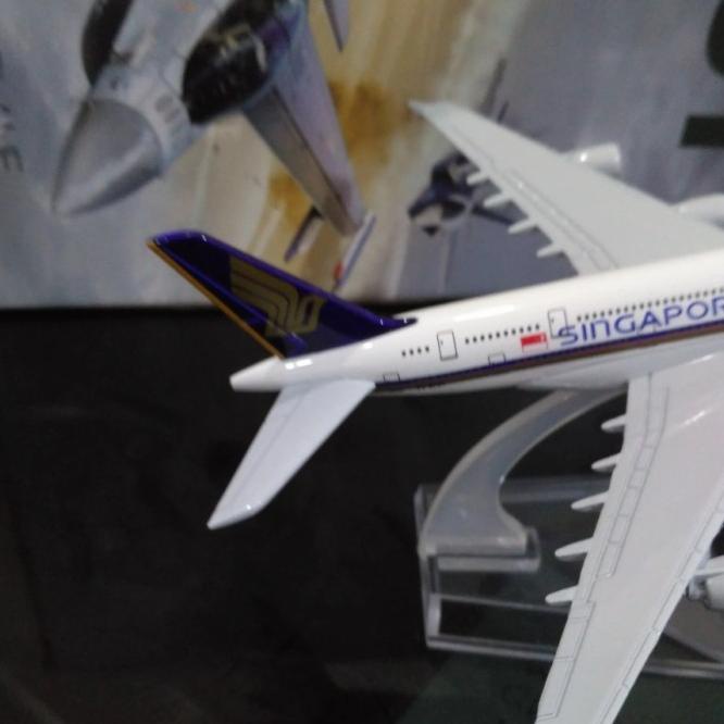 Ld303 Miniatur Pesawat Sinapore Airline Diecaat