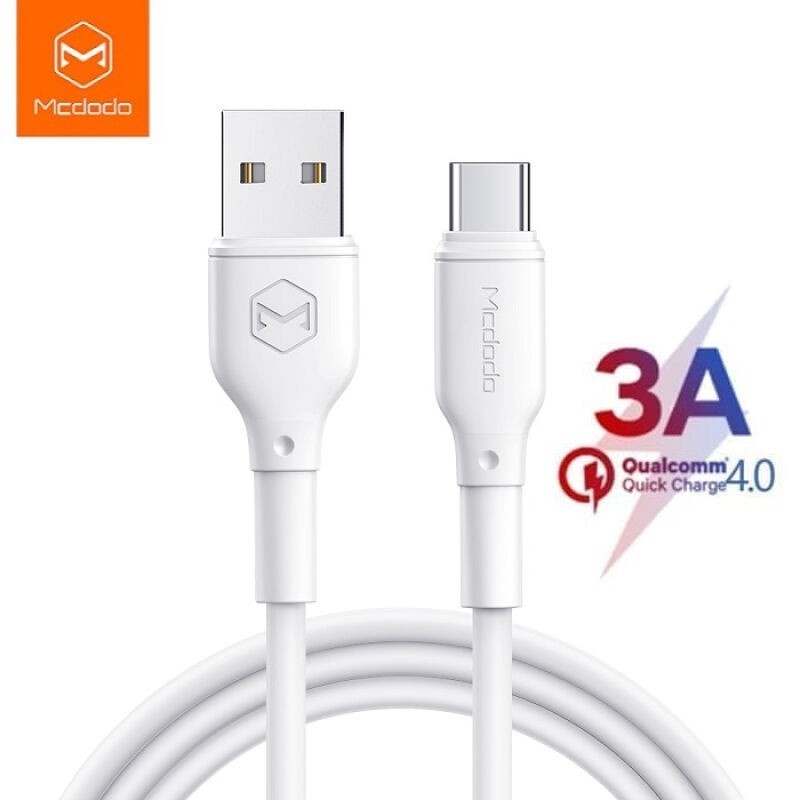 MCDODO CA-7280 Kabel Data USB Type C Fast Quick Charging 3A 1.2M