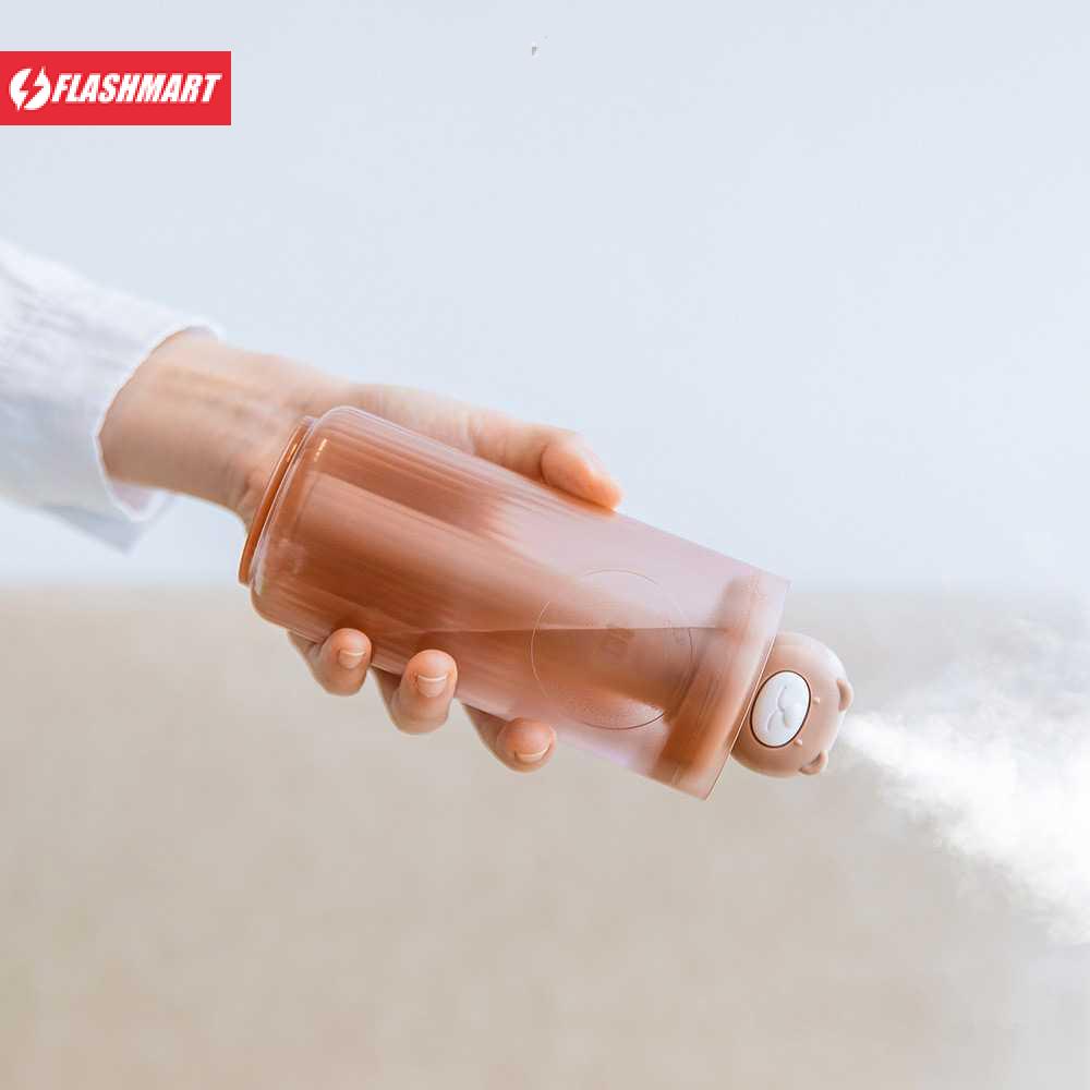 Flashmart Xiaomi Air Humidifier Stick Aromatherapy Oil Diffuser Cute Bear 100ml - 335