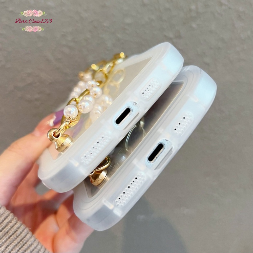 GC016 SOFTCASE WAVY GELOMBANG RANTAI MUTIARA FOR IPHONE 7 8 7+ 8+ X XS XR XS MAX 11 12 13 14 PRO MAX BC7142