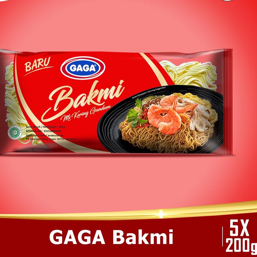 

Discount✔️✔️-Beli 3 pcs GAGA Bakmi 200g GRATIS 2 pcs GAGA Bakmi 200g (GG14)