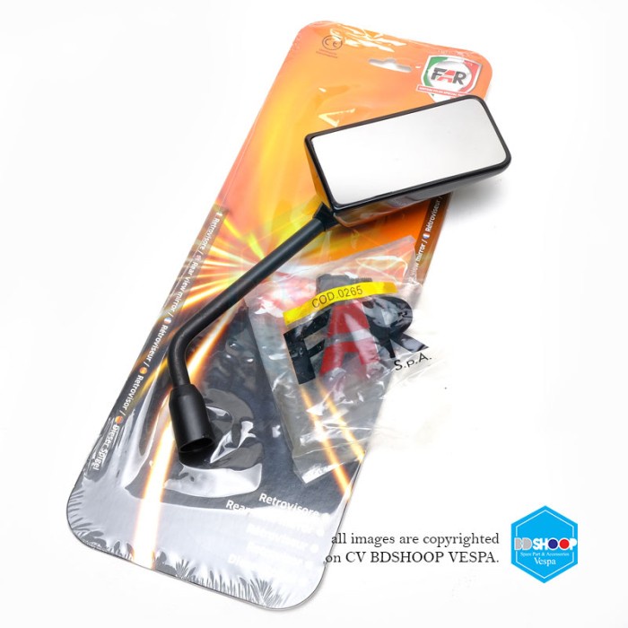 Spion Far Racer Vespa Pts Special Super Px Sprint Kanan