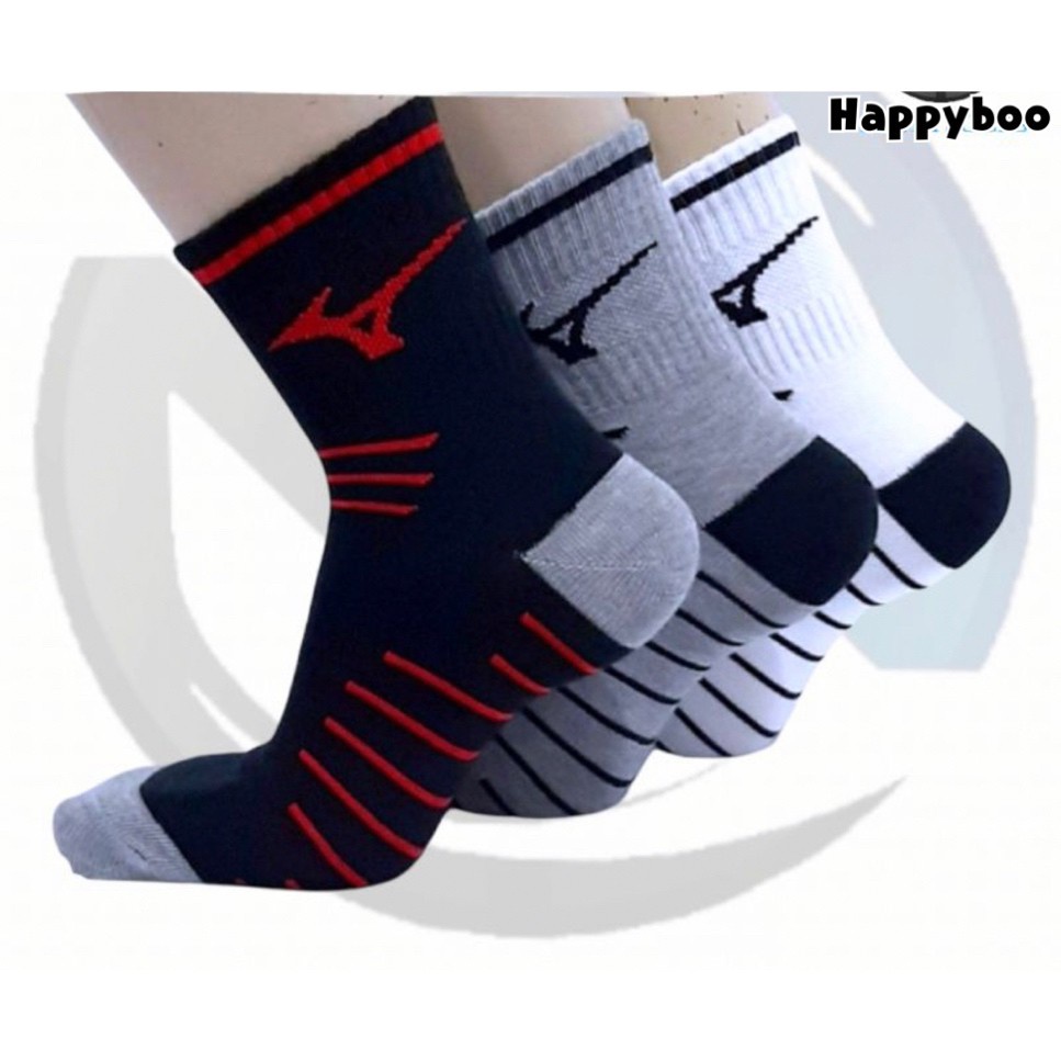 kaos kaki sports mizuuno bitmainn kaos kaki high quality tebal sport sport import socks