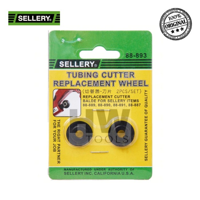 Terlaris Gunting Refill Mata Pisau Tubing Cutter Pemotong Pipa Sellery 88-893