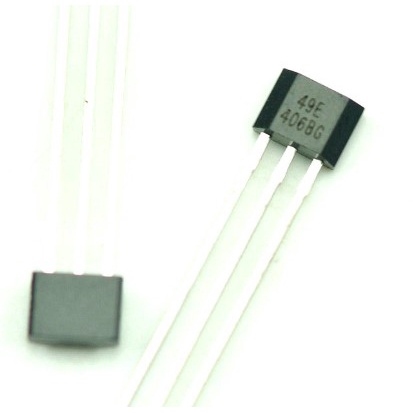ES Sensor (2pcs) 49E OH49E S49E SS49E TO-92 Linear Hall Effect Sensors Magnetic Detector 3 Terminal 