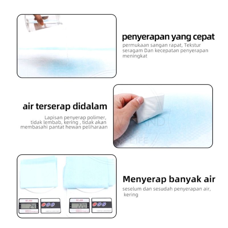 Underpad Alas Pipis Kucing Kelinci Anjing